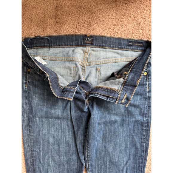 Citizens of Humanity Jeans Women Size 31 Kelly Low Rise Bootcut Dark Wash Denim - Picture 4 of 10